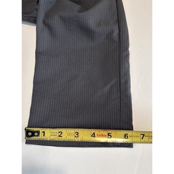 Lululemon Commute Pants Size 30 Men Gray Striped Golf Chino Stretch Athletic ABC - Picture 16 of 16